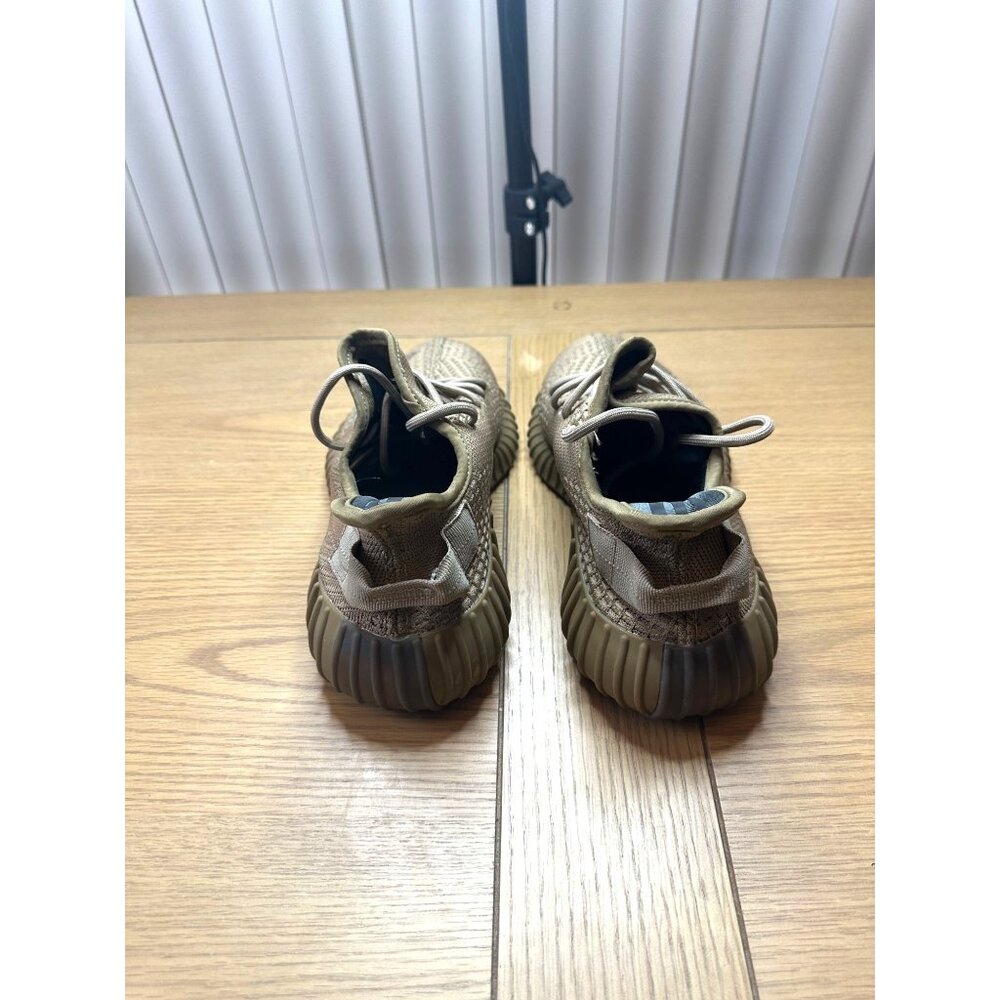 Adidas Yeezy Boost 350 V2 Earth Men's Knit Sport Shoe Sneakers Brown Tans - Picture 6 of 15